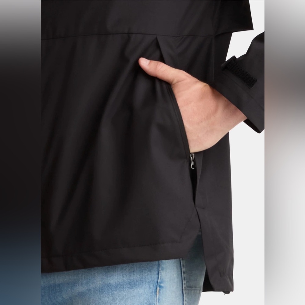 Ozark Trail Men's Rain Jacket with Hood - Picture 2 of 5